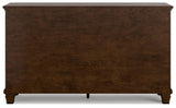 Danabrin Brown Dresser - Ella Furniture