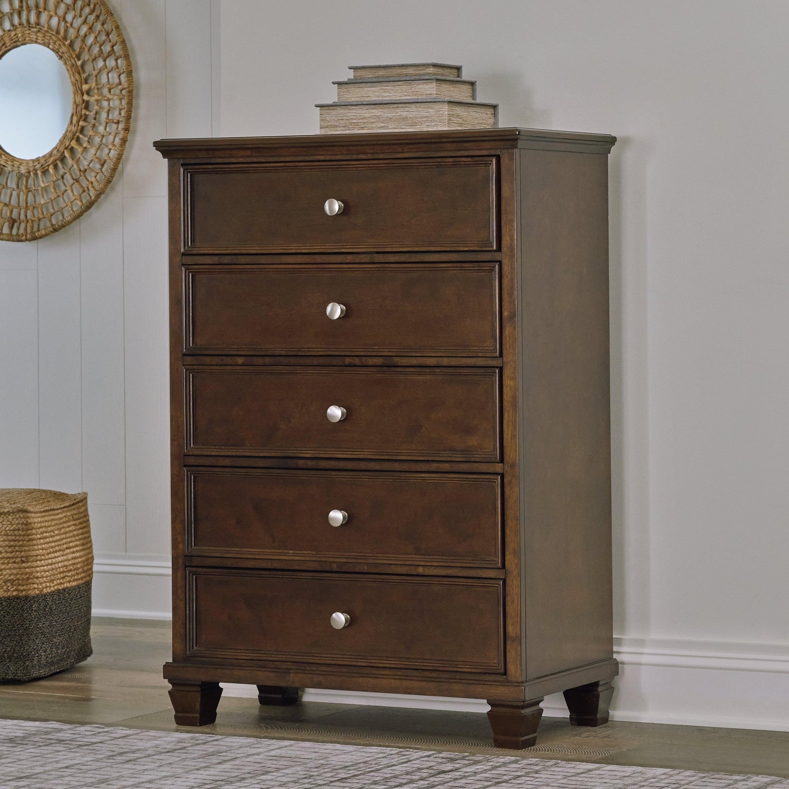 Danabrin Brown Chest Of Drawers - Ella Furniture