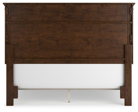 Danabrin Brown Panel Bedroom Set view 8