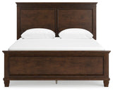 Danabrin Brown Panel Bedroom Set view 5