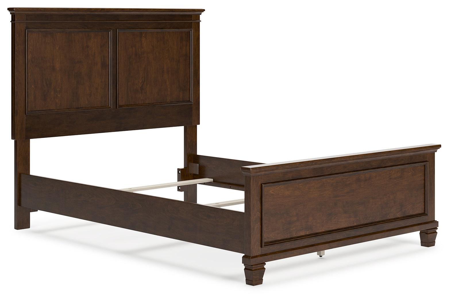 Danabrin Brown Full Panel Bed - Ella Furniture
