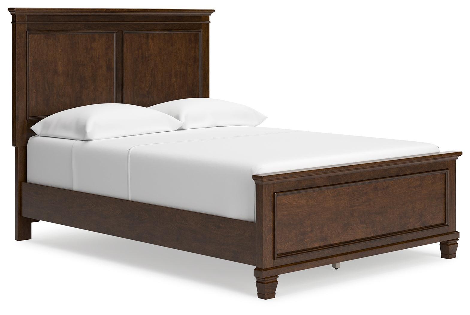Danabrin Brown Full Panel Bed - Ella Furniture