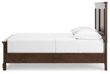 Danabrin Brown Full Panel Bed - Ella Furniture