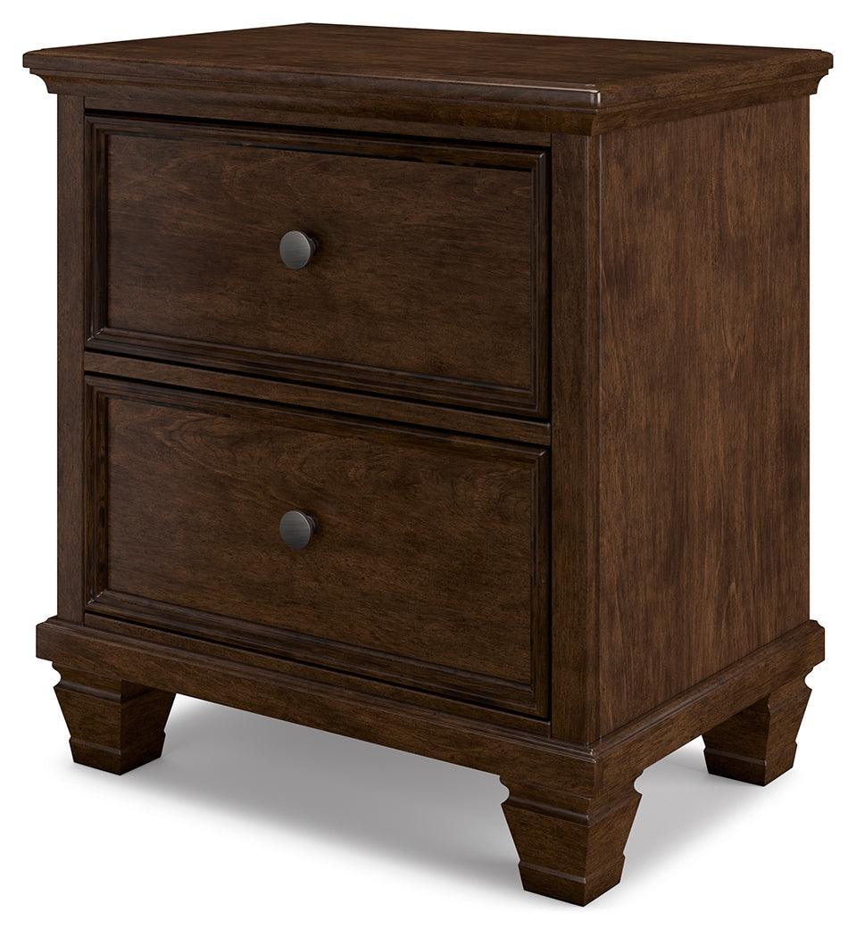 Danabrin Brown Nightstand - Ella Furniture