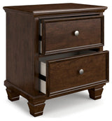Danabrin Brown Nightstand - Ella Furniture