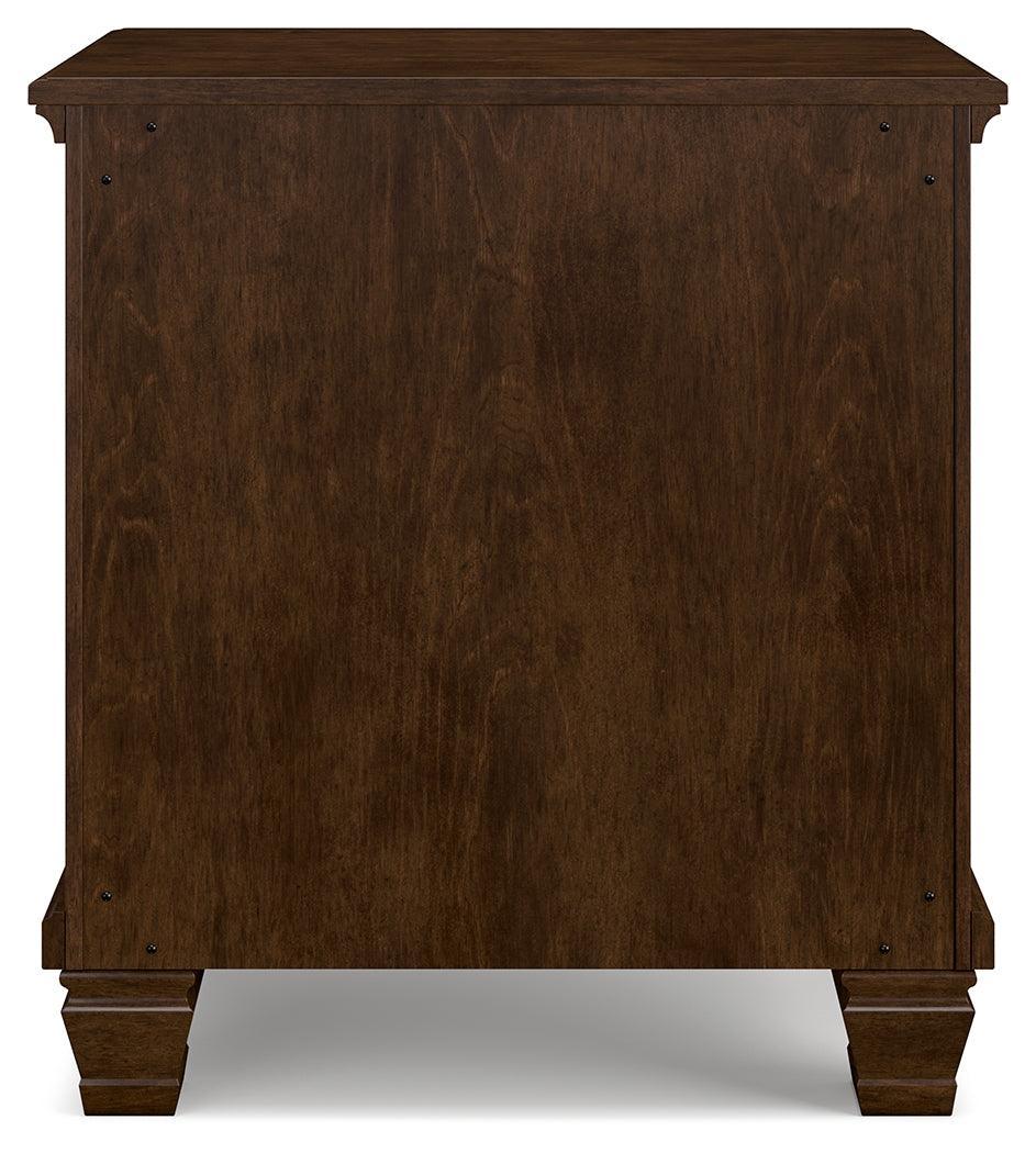 Danabrin Brown Nightstand - Ella Furniture