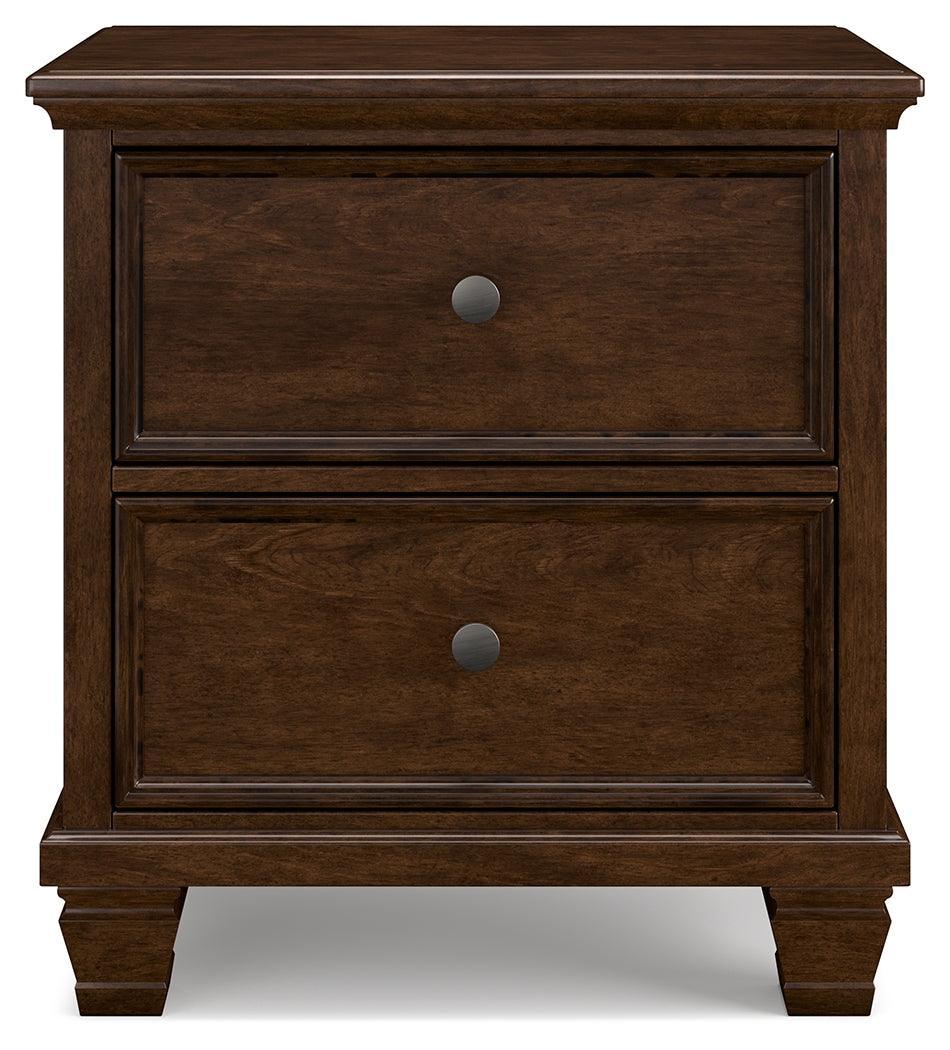 Danabrin Brown Nightstand - Ella Furniture