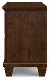 Danabrin Brown Nightstand - Ella Furniture