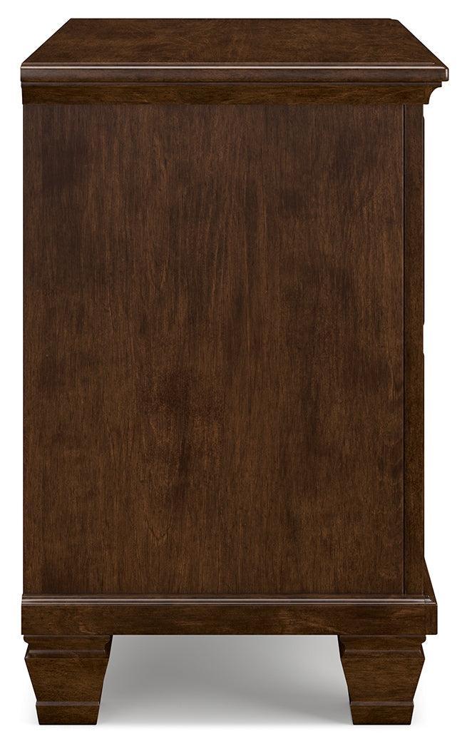 Danabrin Brown Nightstand - Ella Furniture