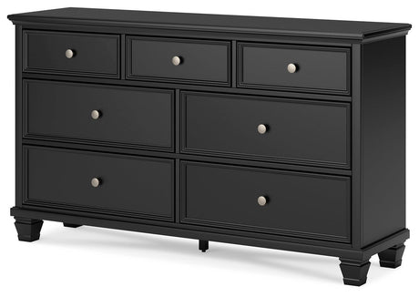Lanolee Black Dresser - Ella Furniture