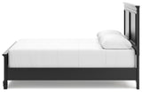 Lanolee Black Panel Bedroom Set view 9