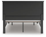 Lanolee Black Panel Storage Bedroom Set view 9
