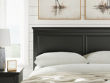 Lanolee Black Queen Panel Storage Bed