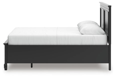 Lanolee Black Panel Storage Bedroom Set view 10