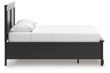 Lanolee Black Panel Storage Bedroom Set view 8