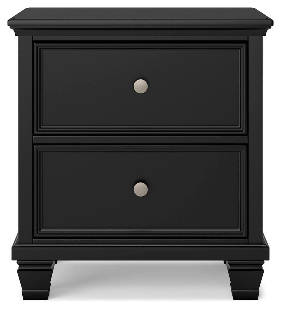 Lanolee Black Panel Storage Bedroom Set view 24