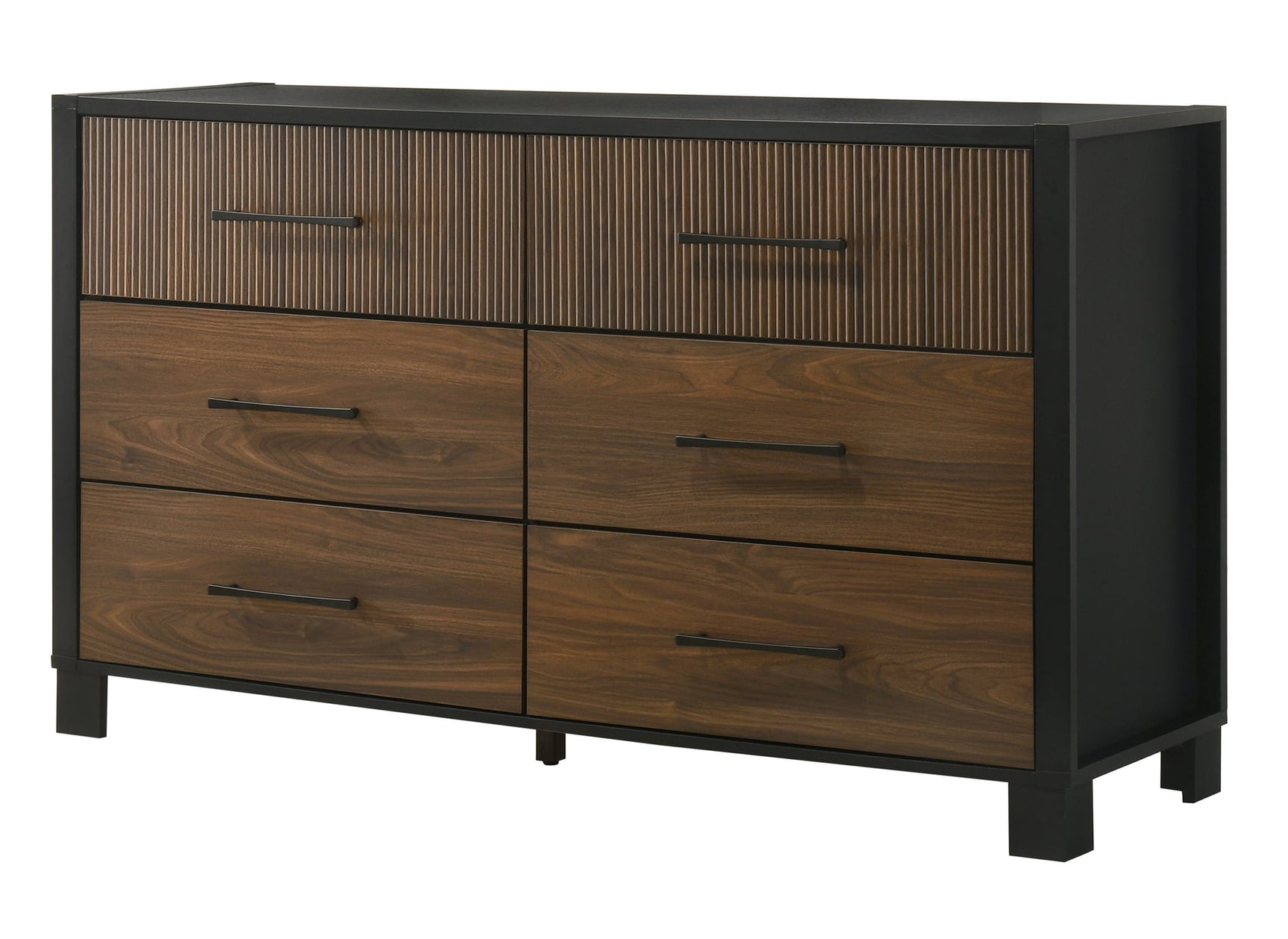 Nemy Brown LED Panel Bedroom Set view 8