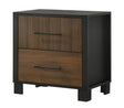 Nemy Brown Nightstand with Elegant Design from Ella Furniture
