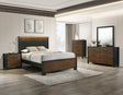 Nemy Brown LED Panel Bedroom Set from Ella Furniture