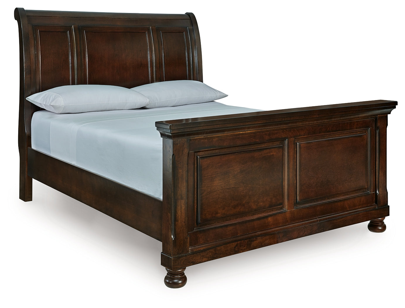 Porter Rustic Brown Queen Sleigh Bed by Ashley