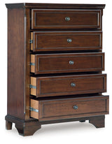 Trellington Brown Chest of Drawers