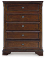 Trellington Brown Chest of Drawers