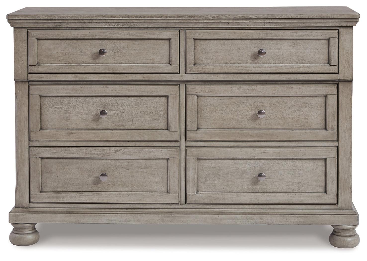 Lettner Light Gray Dresser B733-21 - Ella Furniture