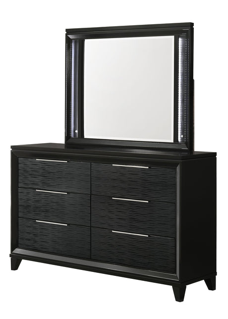 Cressida Black Upholstered Panel Bedroom Set view 8