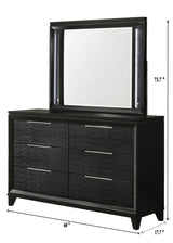 Cressida Black Upholstered Panel Bedroom Set view 9