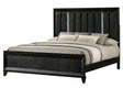 Cressida Black Upholstered Panel King Bed from Ella Furniture