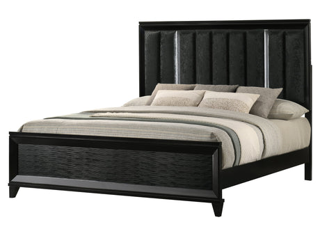 Cressida Black Upholstered Panel Bedroom Set view 2