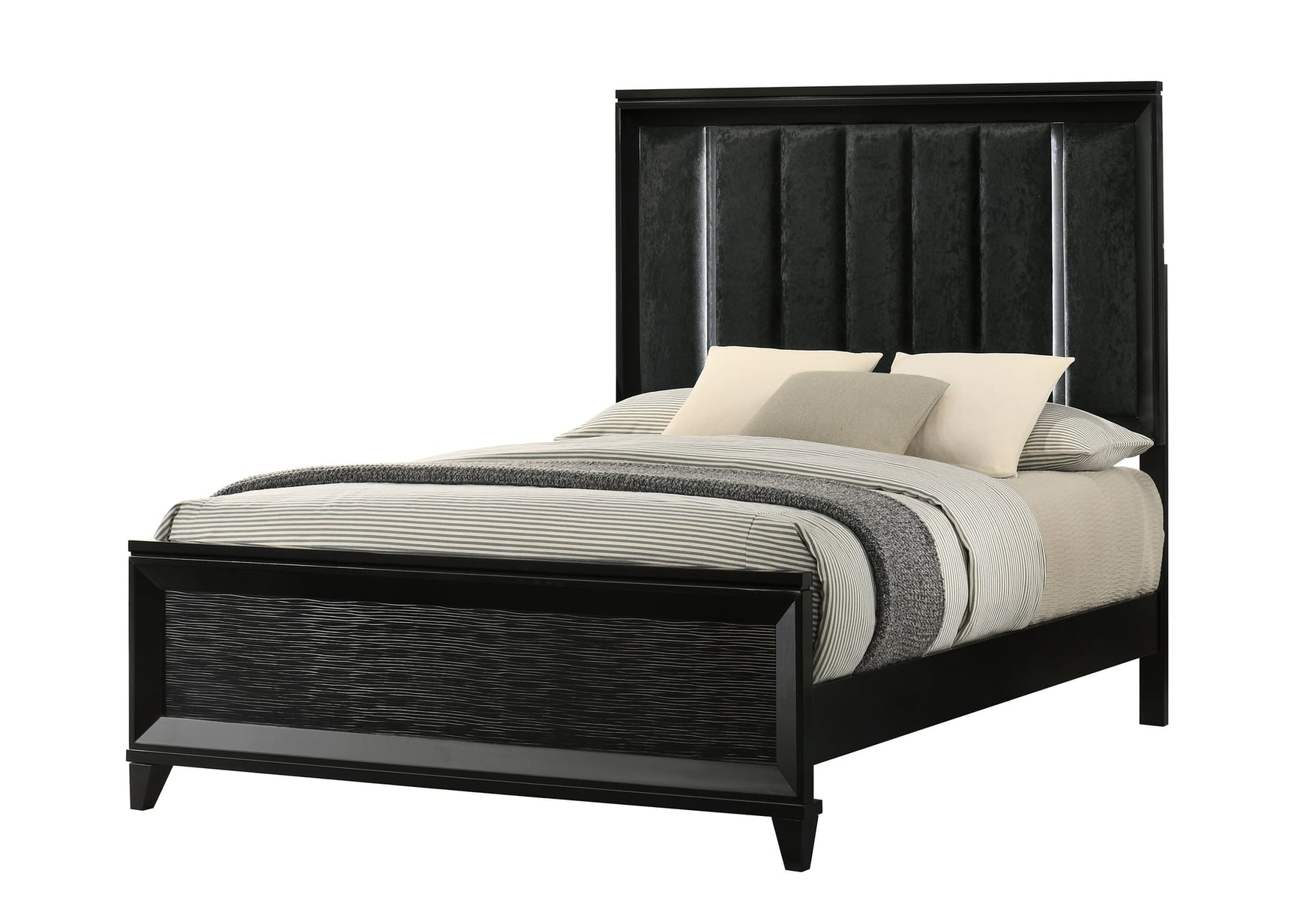 Cressida Black Upholstered Panel Bedroom Set view 5