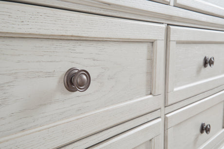 Robbinsdale Antique White Dresser B742-21 - Ella Furniture