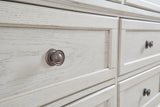 Robbinsdale Antique White Dresser And Mirror B742B10 - Ella Furniture