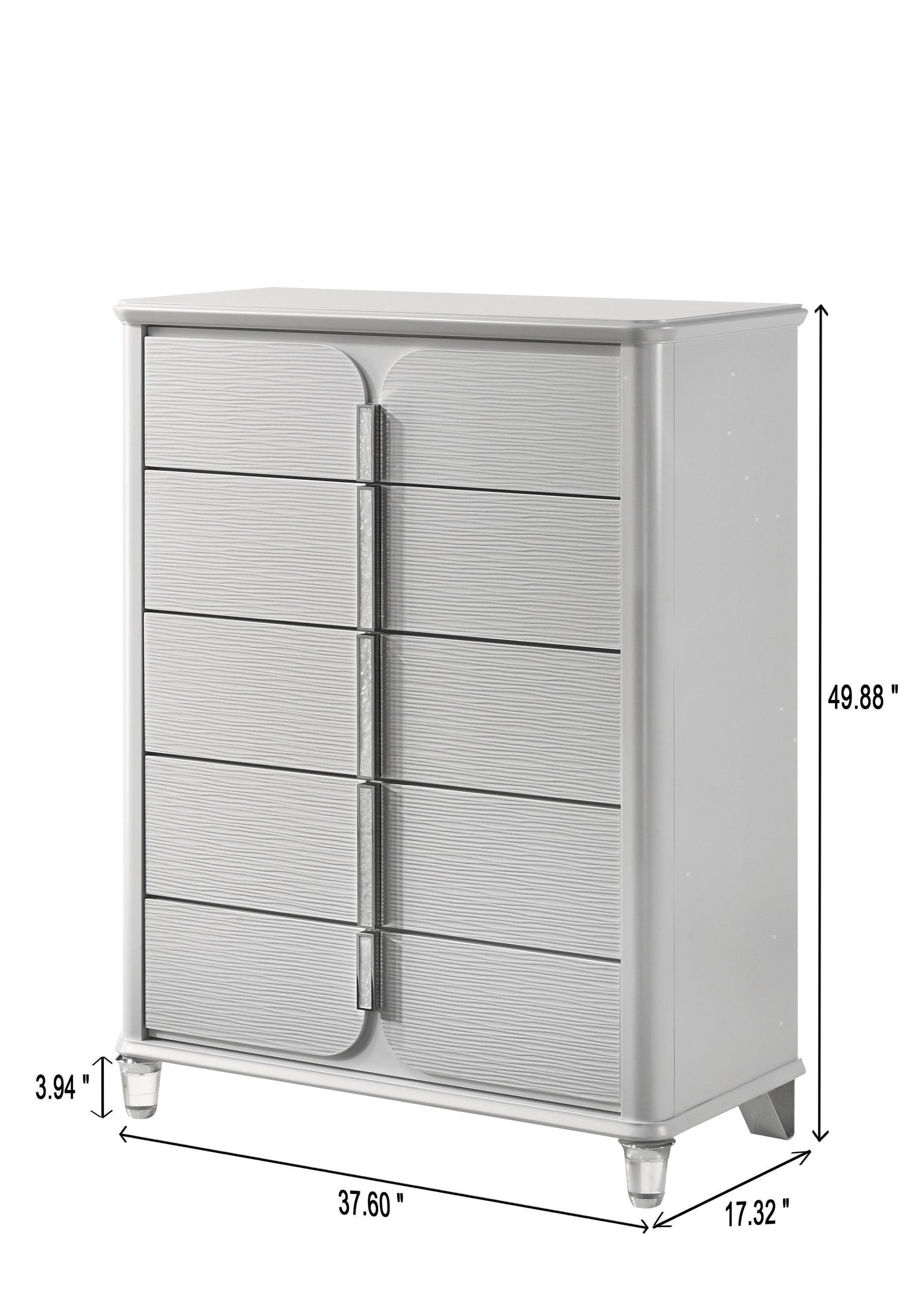 Vivian White Dresser