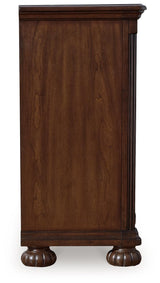 Lavinton Brown 7-Drawer Traditional Dresser