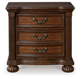 Lavinton Brown Traditional Nightstand