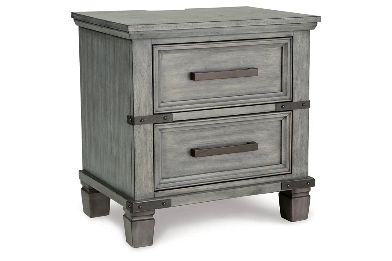 Russelyn Gray Storage Platform Bedroom Set