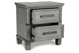 Russelyn Gray Storage Platform Bedroom Set