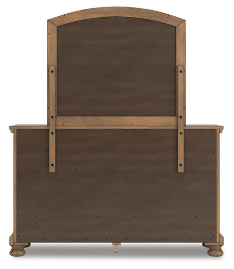 Feddinger Medium Brown Storage Sleigh Bedroom Set view 16