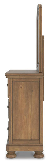 Feddinger Medium Brown Panel Bedroom Set view 16
