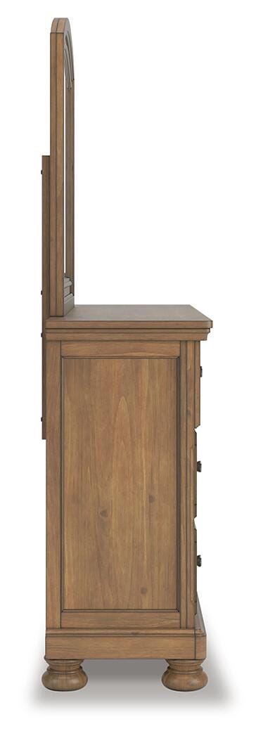 Feddinger Medium Brown Storage Sleigh Bedroom Set view 15