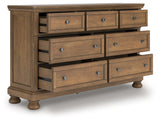 Feddinger Medium Brown Dresser