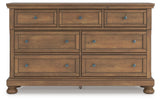 Feddinger Medium Brown Dresser