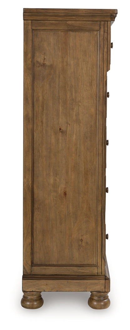 Feddinger Medium Brown Chest of Drawers