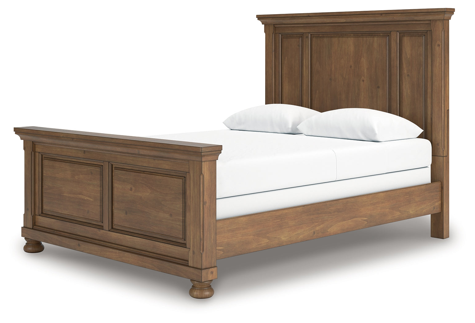 Feddinger Medium Brown Queen Panel Bed