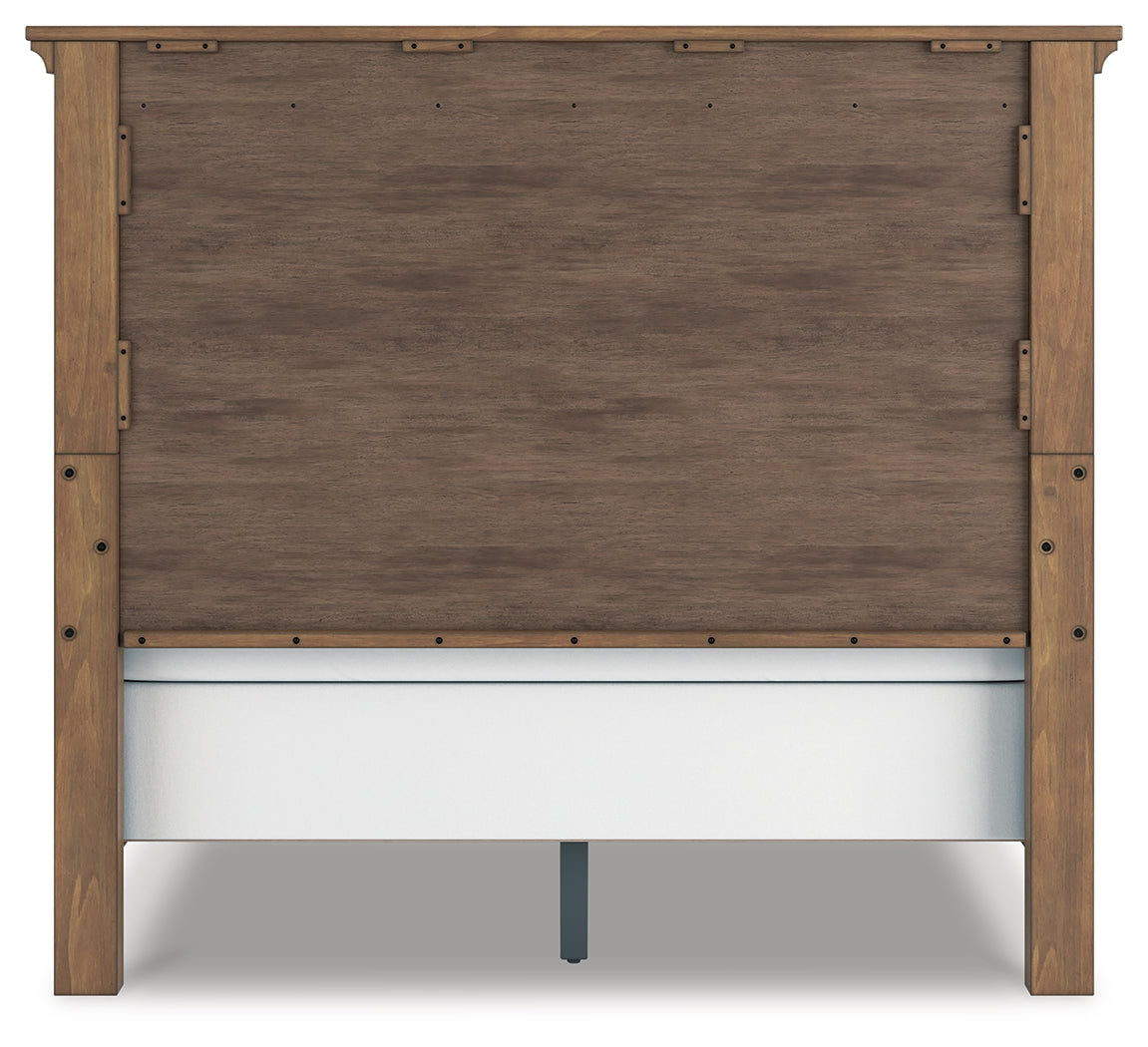 Feddinger Medium Brown Queen Panel Bed