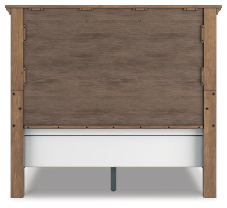 Feddinger Medium Brown Panel Bedroom Set view 6