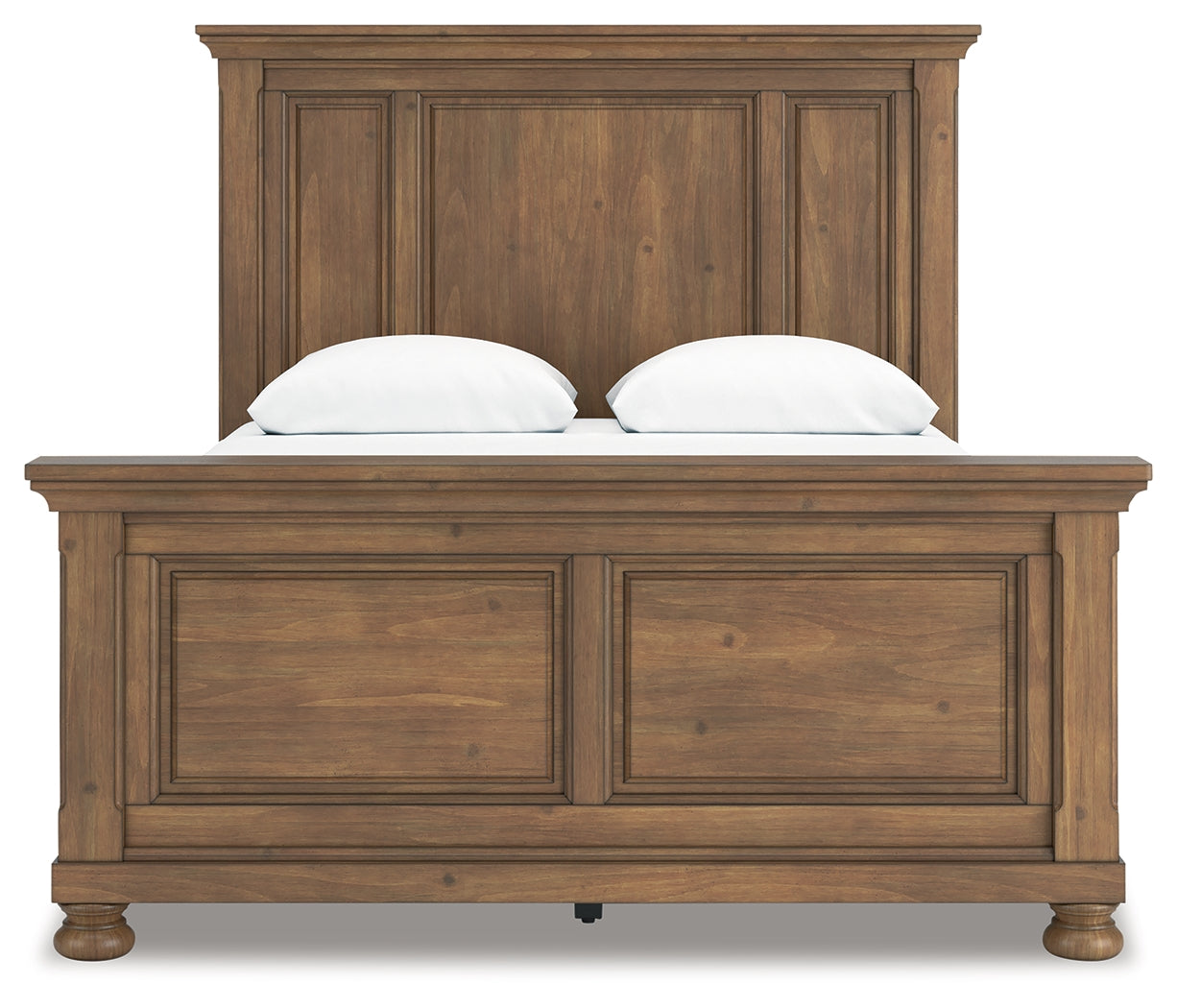 Feddinger Medium Brown Queen Panel Bed