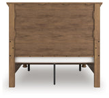 Feddinger Medium Brown Queen Panel Storage Bed